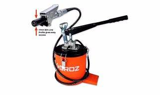 Bucket Greaser with Quick Lock Coupler