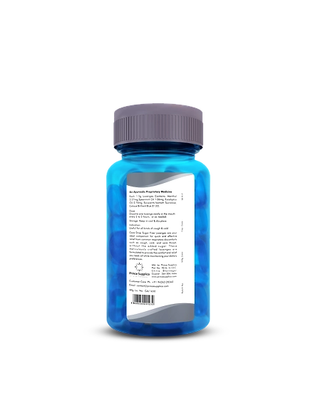 Care Drop Mint Sugar Free Lozenges I 50 Lozenges, Relieves cough I Soothes the throat I respiratory discomforts-2