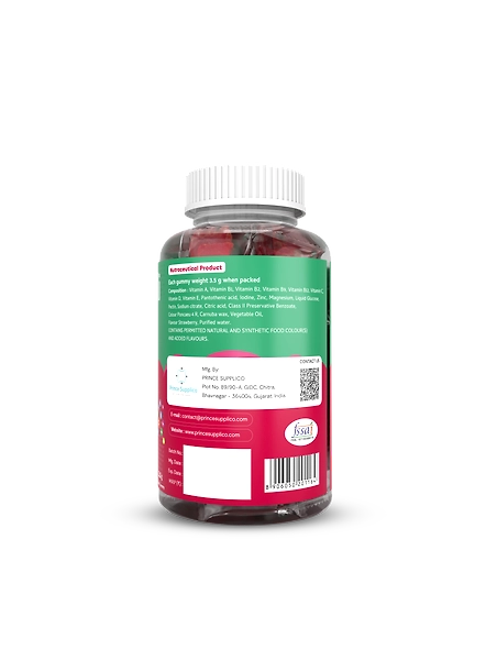 Nutrazoli Gummies Immunity Booster Multivitamins | 1 Bottle | 30 Gummies-3