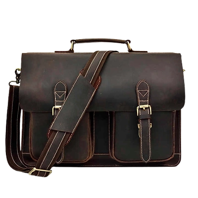 Leather Business Bag-12348884