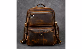 Leather Backpack