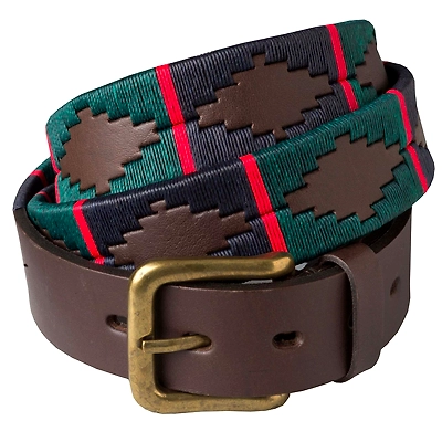 Leather Embroided Belt-1