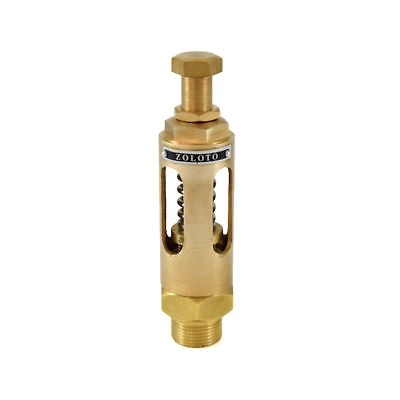 Bronze Spring Loaded Safety Relief Valve, Open Discharge (Screwed)-12349894