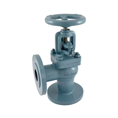 Cast Iron Globe Steam Stop Valve Angle Pattern (Flanged)-12349882