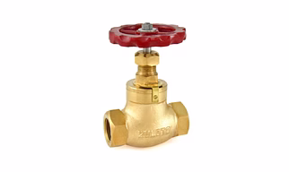 Bronze globe valves screwed