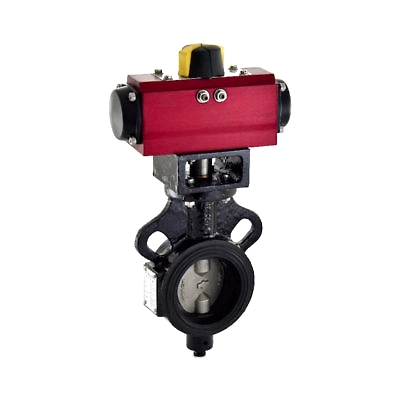 Pneumatic butterfly valve-3