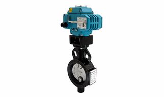 1078K Butterfly Valve (Wafer Type), PN 1.6 with Electrical Actuator