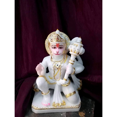 Hanuman Marble Statue LHI 1007