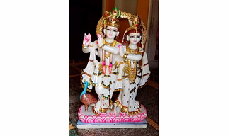 Radha Krishna Marble Statue LRKI 1001