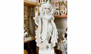 Radha Krishna Marble Statue LRKI 1006
