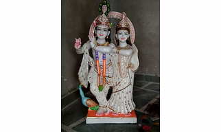 Radha Krishna Marble Statue LRKI 1008