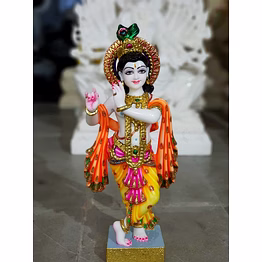 radha krishna marble statue lrki 1013