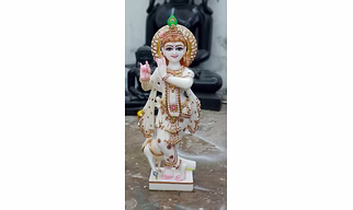 Radha Krishna Marble Statue LRKI 1015