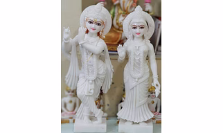 Radha Krishna Marble Statue LRKI 1016