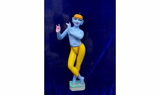 Radha Krishna Marble Statue LRKI 1017