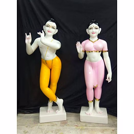 radha krishna marble statue lrki 1019