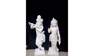 Radha Krishna Marble Statue LRKI 1020