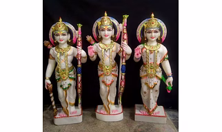 Ram Sita Marble Statue LRSI 1003