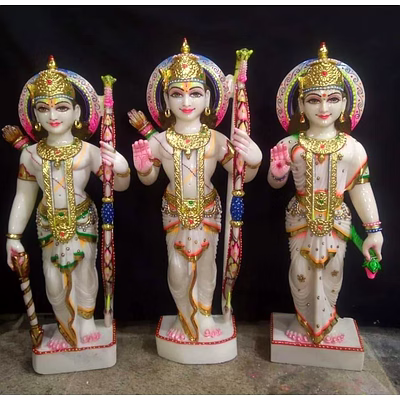 ram sita marble statue lrsi 1003