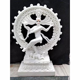 shiva parvat marble statue lspi 1009