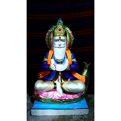 Jhulelal Marble Statue