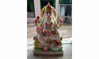 Vishwakarma Marble Statue LVI 1002