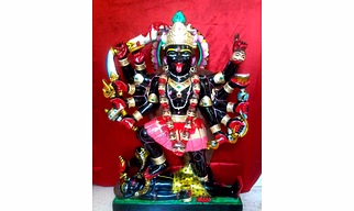 Kali Maa Marble Statue LKMI 1003