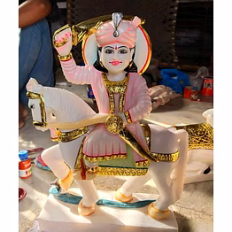 bhatiji gujarati marble statue
