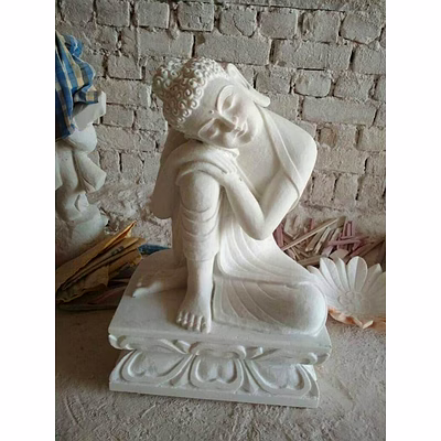 buddha marble statue lb 1004