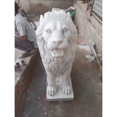 Lion Marble Statue
