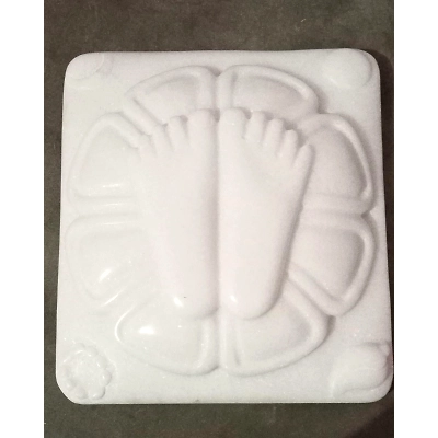 Charan Paduka Marble Statue