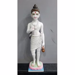 neelkanth varni marble statue