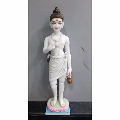 neelkanth varni marble statue