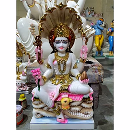 padmavati mata marble statue