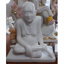 swami samarth marble statue