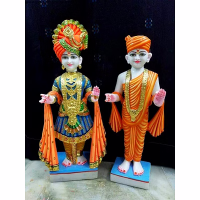 swaminarayan marble statue