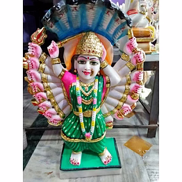 tulja bhawani marble statue