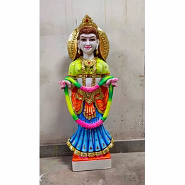welcome marble statue