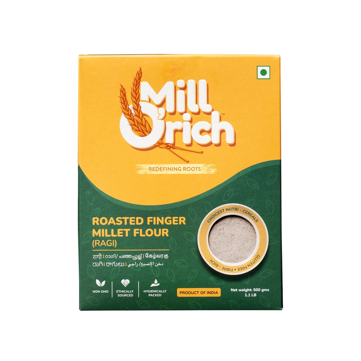 Roasted Finger Millet Flour (Ragi)-1