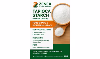 Premium Quality Tapioca Starch Powder