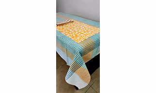 Jaipuri Hand Block Printed Round 100% Cotton Table Cover