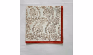 Pure Cotton Hand block Printed Napkin