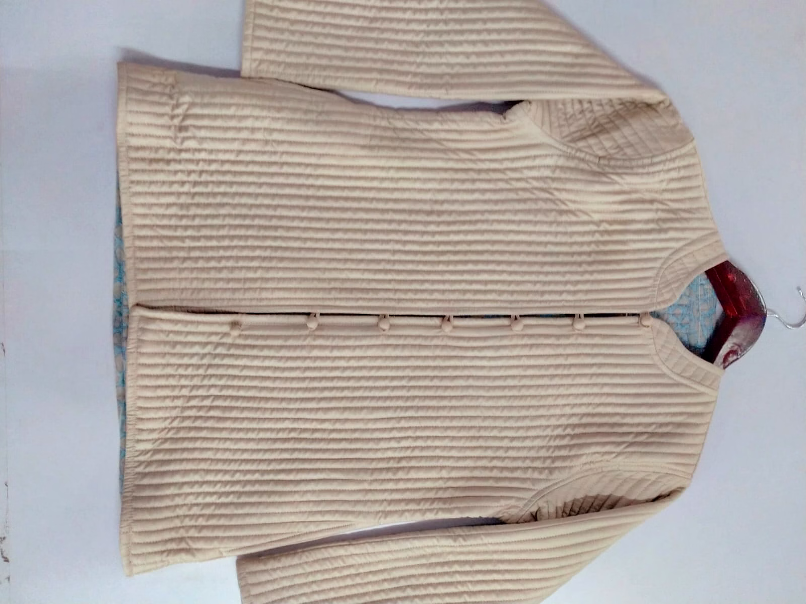 Hand Block Printed Cotton Quilted Jacket image 2