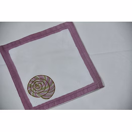 block print cocktail cotton napkin