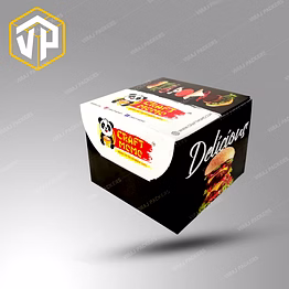 burger packaging box