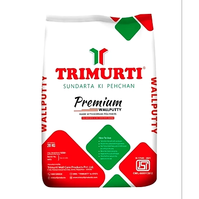 Trimurti Premium Wall Putty-Trimurti 20 Kg Premium Wall Putty-3