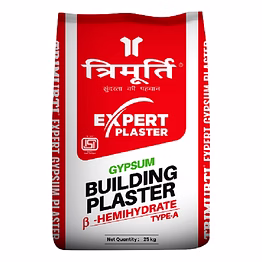 trimurti 25kg expert gypsum plaster (p.o.p.)