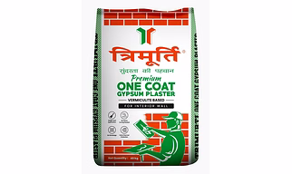 Trimurti One Coat Gypsum plaster (Vermiculite)