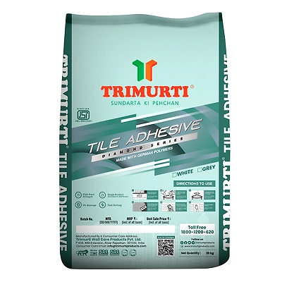 Trimurti 20 Kg Diamond Tile Adhesive-Trimurti 20 Kg Diamond Tile Adhesive Grey-2