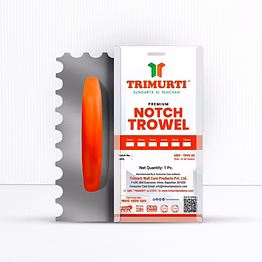 trimurti notch trowel